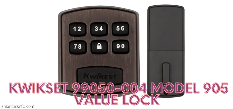 Kwikset 99050-004 Model 905 Value Lock Keyless Entry Electronic Keypad Deadbolt Door Lock